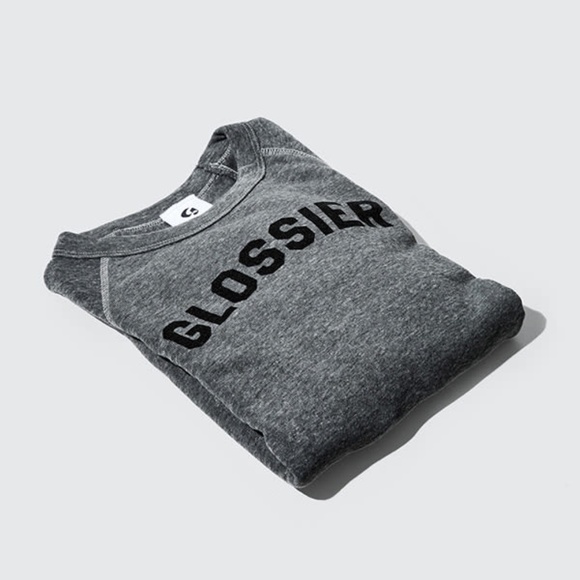 Glossier Sweatshirt - Gray XS - BNWT - Picture 2 of 4